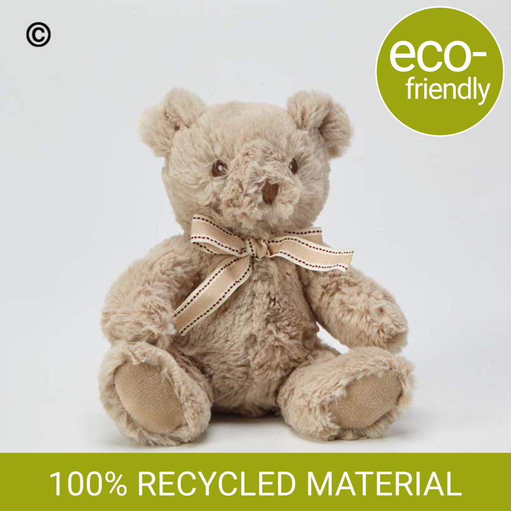 Plush Teddy, Recycled Ralph - Eco-friendly