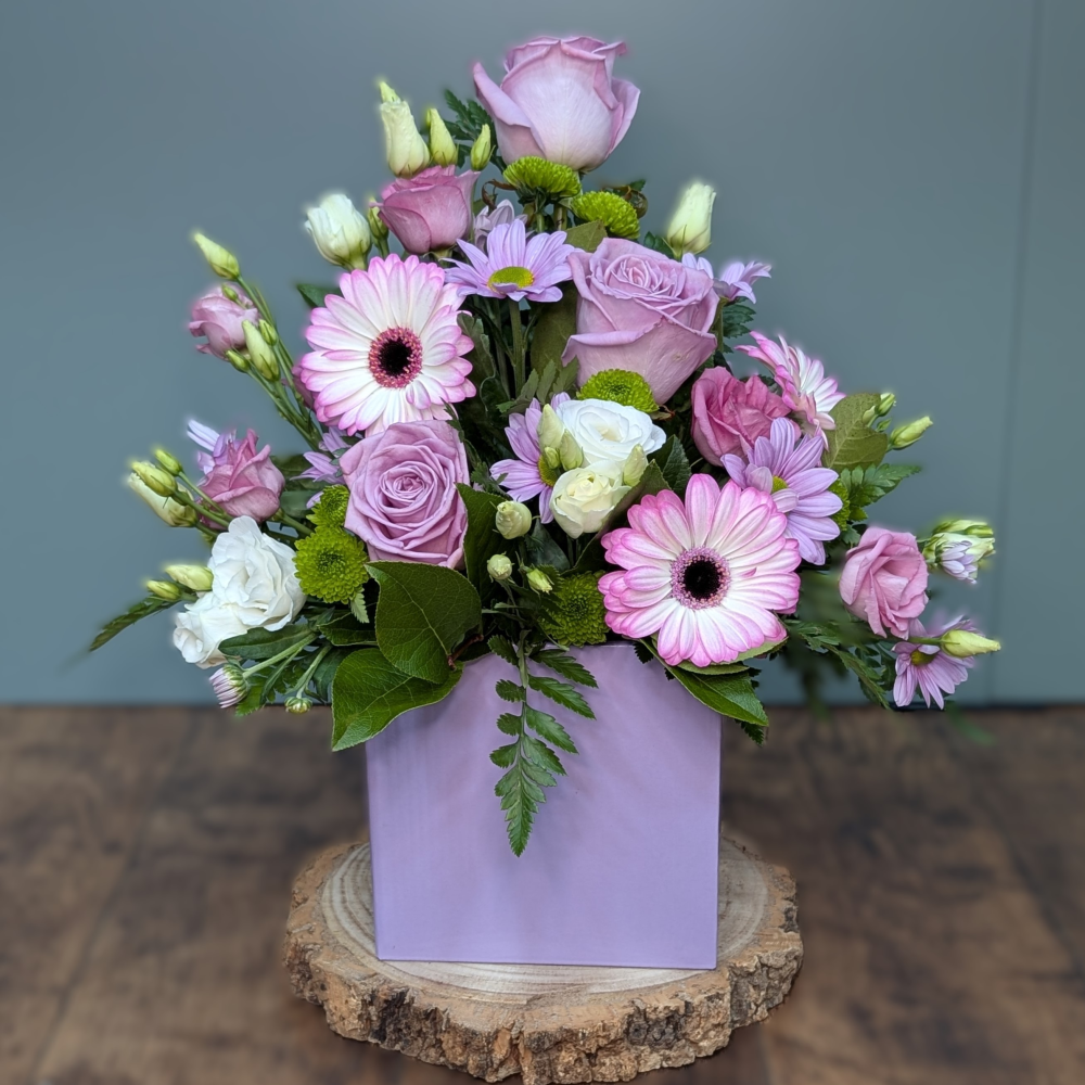 Gift Boxed Arrangement, Pastels