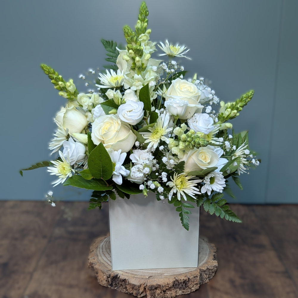 Gift Boxed Arrangement, Neutrals